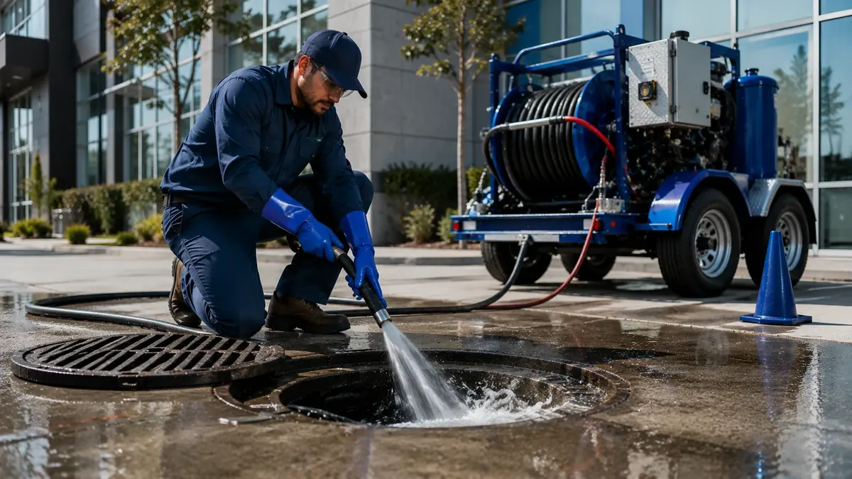 Commercial Hydro Jet Drain Cleaning in Lytle Creek